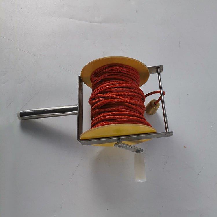电力绝缘测距绳带电作业蚕丝测量绳百米丈量测距尺桩基测绘工具绳