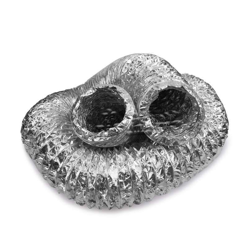 加强型玻通布纤布软管钢丝缩风管带燃防火伸管纤维复合阻管排烟管