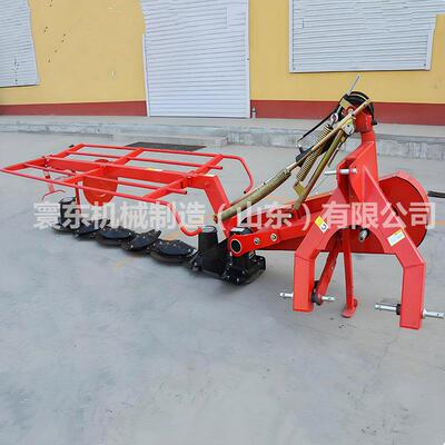 拖拉机后置多盘甩刀割草机飞刀盘式收割机苜蓿艾草4盘5盘6盘