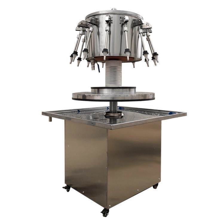 果汁饮料葡萄酒灌装机半自动虹吸式红酒灌装机洋酒灌装机