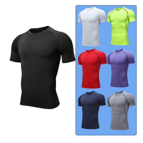 Basketball men's fitness clothes, running shirts, short