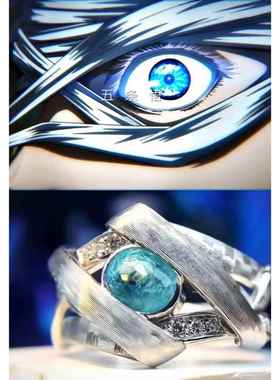 咒术回战五条悟戒指动漫同人衍生周边送男友个性ins小红书同款