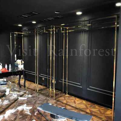 陈列道具新款婚纱吊架不锈钢挂包架贝高乐品中岛展示台服装店货架