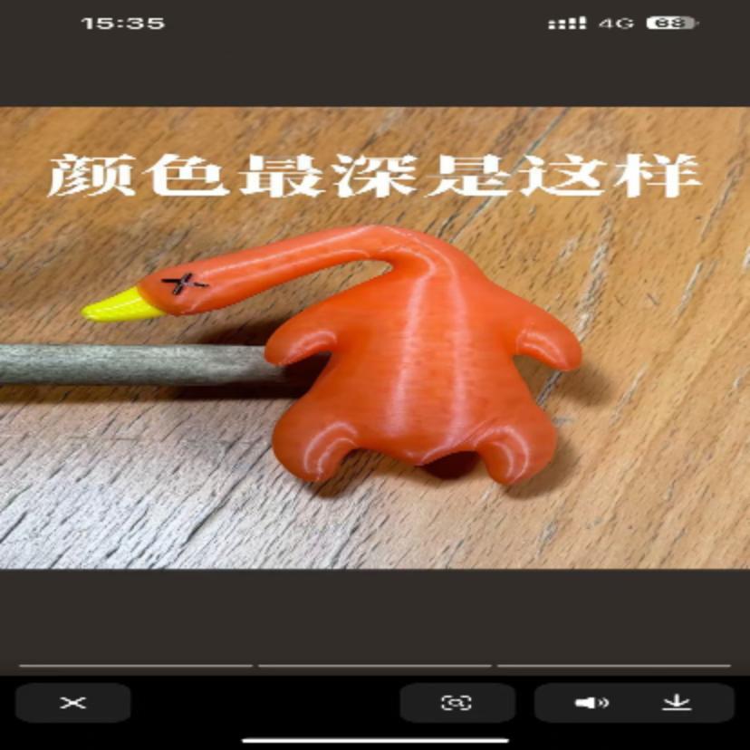 后视镜变色烤鸭汽车挂件创意车挂