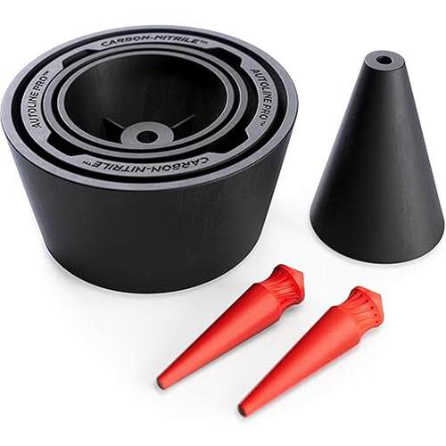 专业汽车维修工具锥形和插头二合一适配器烟雾测漏仪漏气检测专用