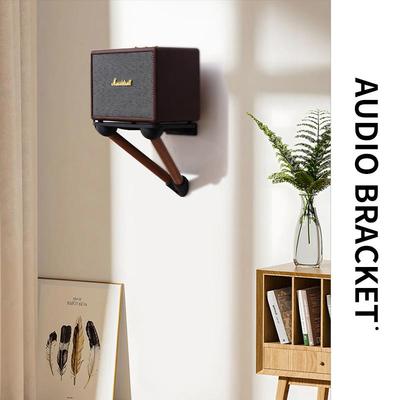 实木适用于马歇尔音响箱壁挂支架acton放置托架stanmore3底座墙上
