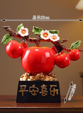 新款创友意中式福禄双全福字摆件客厅玄礼关酒柜装饰品送朋新房乔