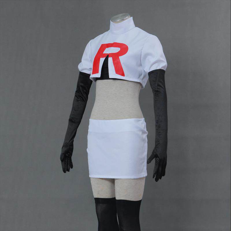 宠物小精灵神奇宝贝源动漫cos火箭队服小次郎武藏女装男装儿童装