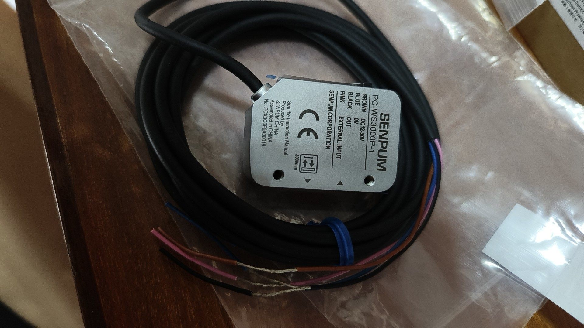 森浦颜色传感器PC-WS3000P-1，全新原装正品现货