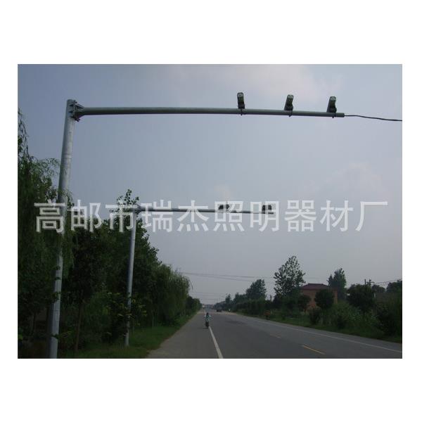 八角锥形圆锥监控立杆6米L型F型T型热镀锌生产厂家量大价优
