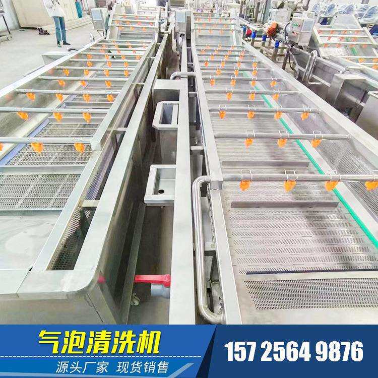 鱿鱼仔气泡清洗机罗非鱼气泡洗鱼机黄花鱼清洗线洗清江鱼设备
