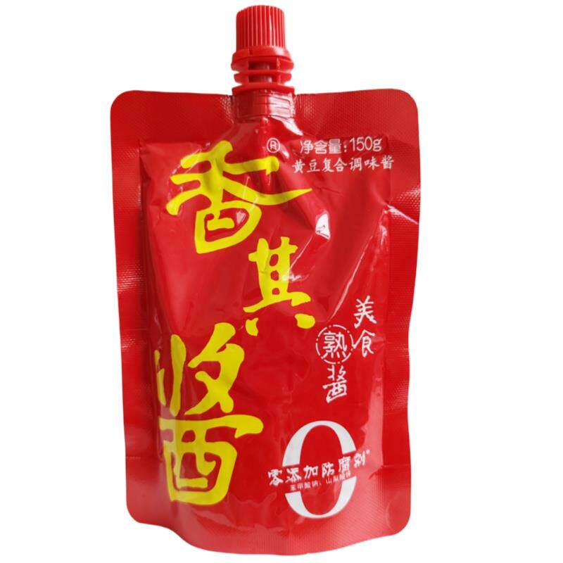 正宗香其酱150g拧盖包装东北大酱蘸菜酱调味酱香其辣酱熟酱适用