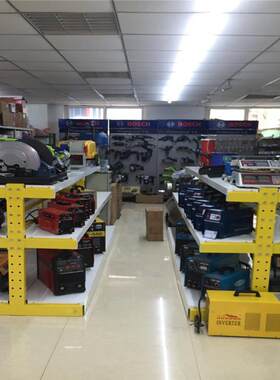 五金工具架多功能重型展架悬臂货架电动工具展示架王字型中岛货架