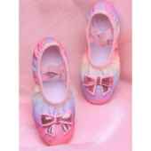 女童中国舞演出猫爪跳舞 舞小彩色亮芭蕾软孩底练片功鞋 新款 儿童鞋