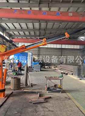 货车载吊折机平台船用PPJ60度旋转1T2T车小型臂吊 液压随车小吊机