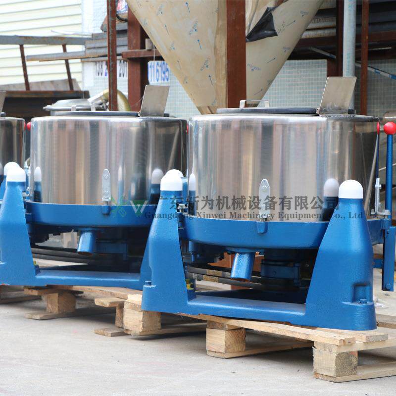 1000型三足工业离心脱水机高速衬塑甩甩感激蔬菜甩干鸡毛脱水机