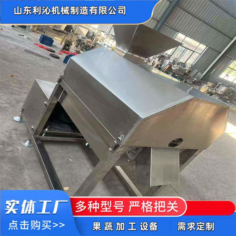 商用榴莲番茄去核打浆机大型芒果去核去皮打浆机番茄酱加工设备