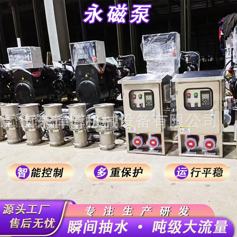 永磁防泵不锈钢汛排涝抗洪轴汛流潜污防潜水泵频潜变水轴912流泵