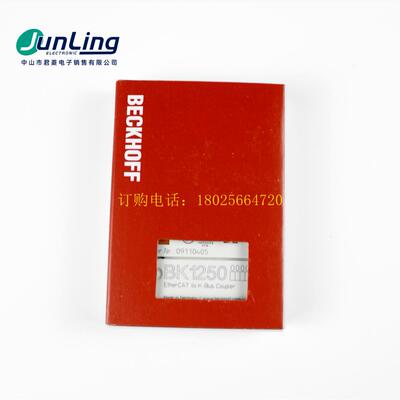 BECKHOFF倍福模块 BK1250 KL9190 KL9080 BK9050全新原装现货议价
