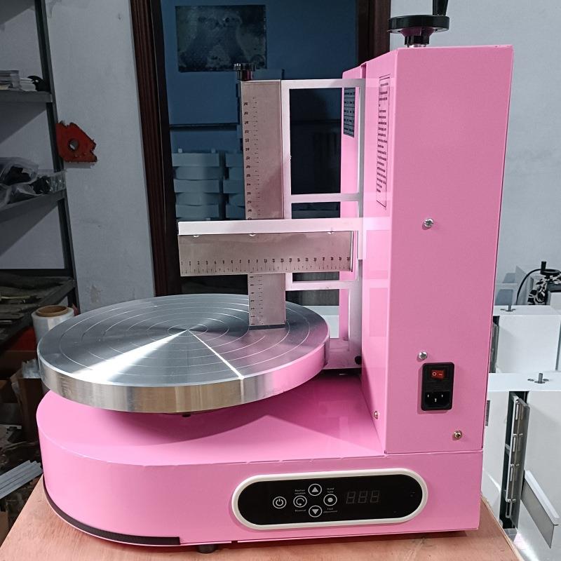蛋糕抹胚机生日抹面机店抹奶油机器胚烘焙设备商用半自动机械