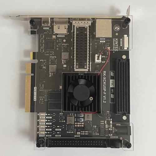KU5P开发板 FPGA开发板 XCKU5P FMC HPC QSFP28 100G光口 PCIE3.0