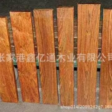 加勒比黄檀木料中美洲大叶黄花梨黑毒漆木原木木材越南黄花梨