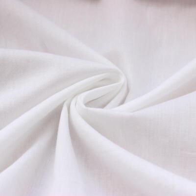 全棉纯棉60支9088普梳漂白本白半票服装里布纯棉府绸服装用布