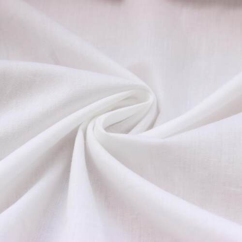 新款直销全棉纯棉60支9088普梳漂白本白半票服装里布纯棉府绸服装