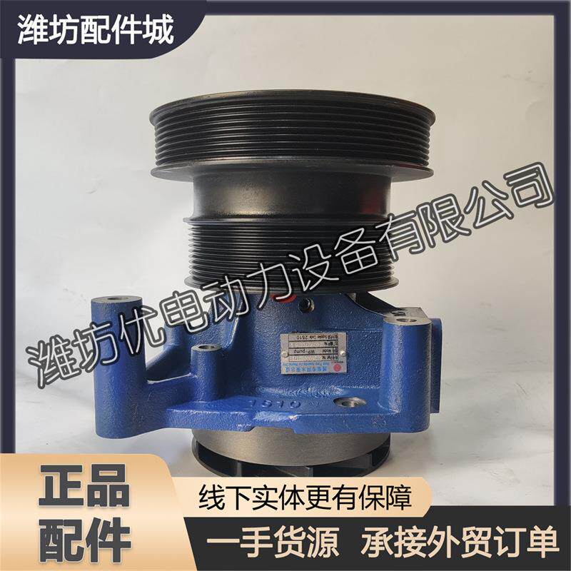 潍柴WP10柴油发动机WD10发电机组船舶用612600062171冷却淡水泵图片