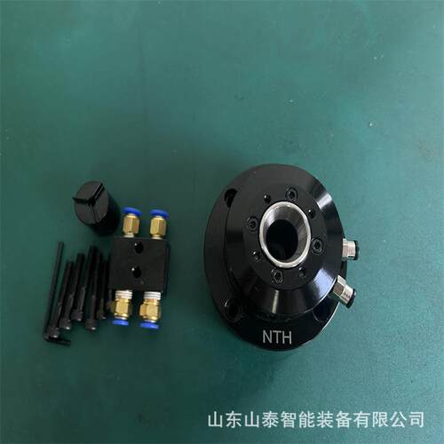 JAB-5气动回转卡盘动zdk252-1精密回转夹头工1作可靠快速回转气卡