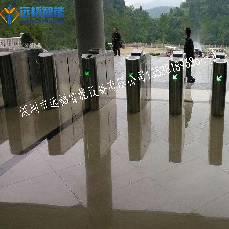 四川小区刷卡门禁三辊闸 重庆ESD防静电翼闸 南充学校人脸识别闸