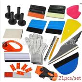 隐形套装 21缝隙边刮板车收具工具衣工 施工汽车改色膜贴膜改色件