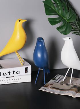 北件欧鸟树脂摆和平鸽小摆创意现BS994、B代家居室内客厅装饰件品