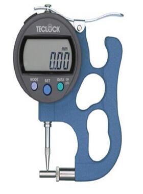 Teclock数显厚度计TPD-618J/壁厚专用厚度计/可换测头厚度表/现货