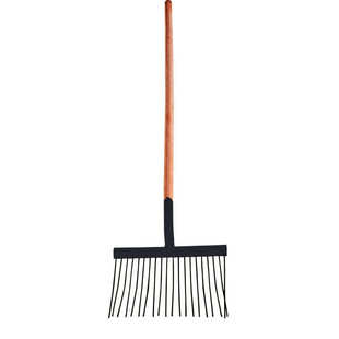 马匹用品用具马粪场地叉马术叉马房工具清洁草料密叉齿马房弹簧钢