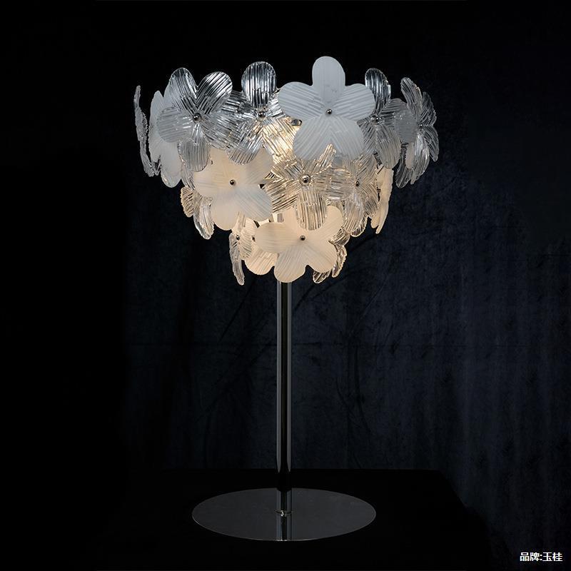 婚BRP庆道具婚礼饰堂铁艺桌器台摆件花婚庆烛插花装发光水晶桌面