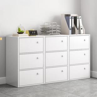 书柜简约ZY1688 M现组代自由合格柜物收纳柜大容量储简易落子地带