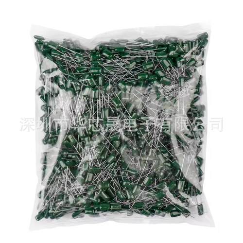 CL11涤纶电容3A332J 1000V332J 0.0033UF 3.3NF 3300PF 1KV 绿色