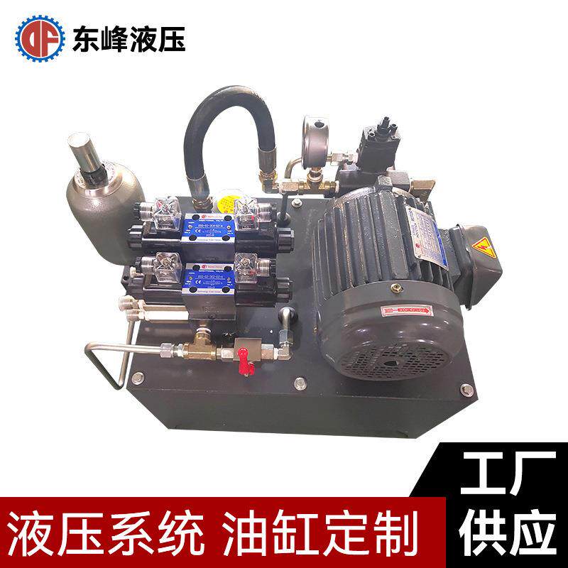 DF-2F-1HP-30L液压站带蓄能器可调液压站机械设备用成套液压系统
