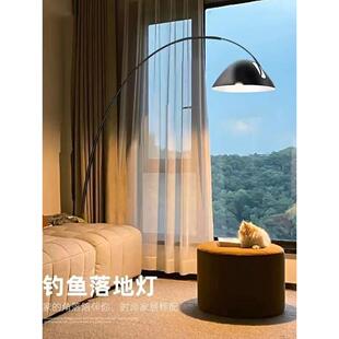 护眼极简钓鱼落地灯客厅北欧现代沙发边角氛围轻奢艺术立式落地灯