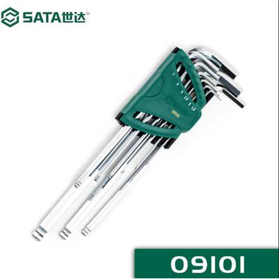 世达9件加长内六角扳手组套09105 09107 09103 09101