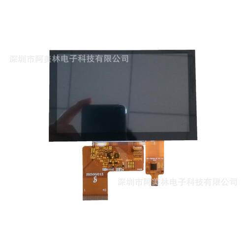 5寸 LCD触摸电容屏 IPS全视角 800x480 RGB接口 LCD电容触摸屏