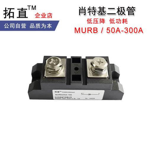 肖特基二极体MURB200A-100 50A100A150A200A300A 60V100VDC低功耗