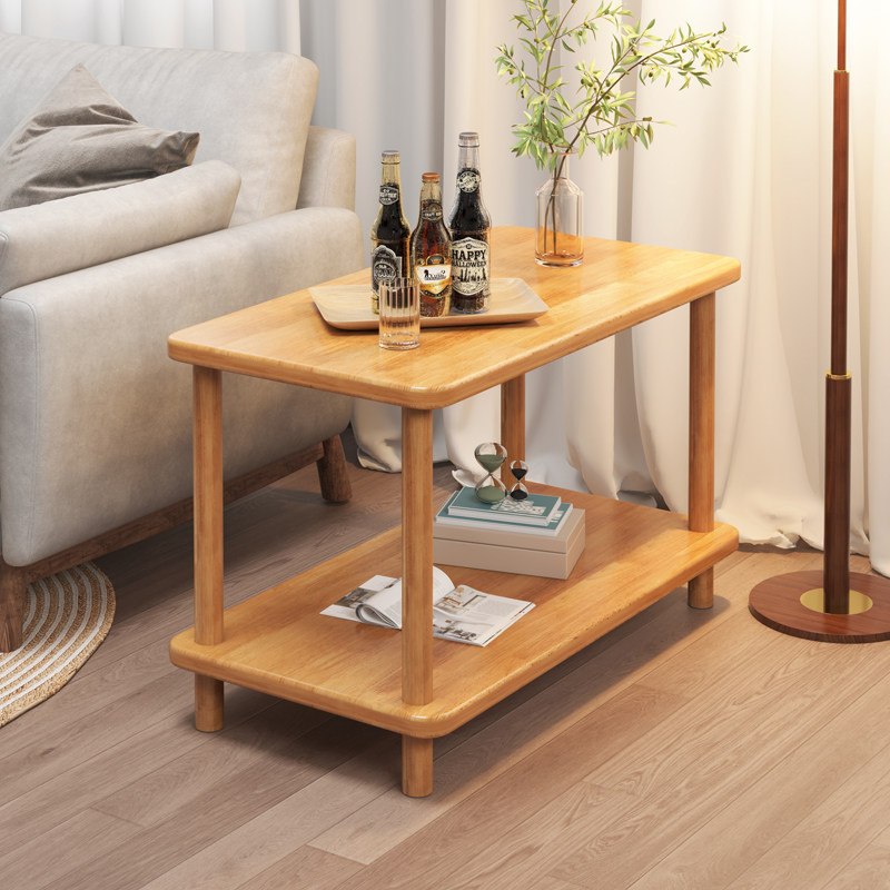 厂家直销茶几小桌子出租屋用客厅实木沙发边几边柜小方桌简易家用,商业/办公家具,茶几,淘宝优惠券,粉丝福利购,淘宝优惠卷