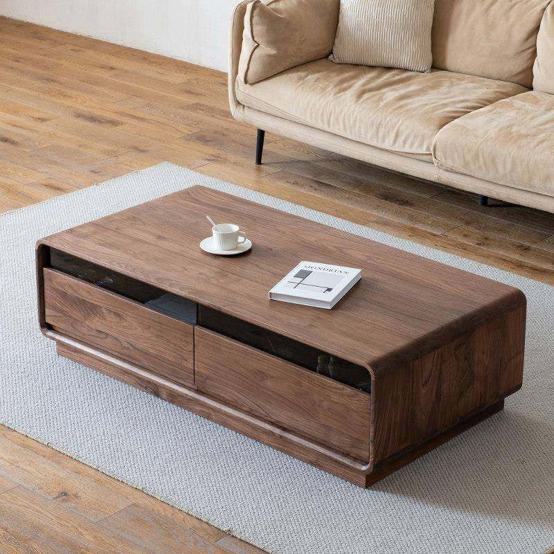 北美胡桃木茶几白蜡木客厅家用小户型茶桌中古侘寂风现代简约茶几,住宅家具,茶几,淘宝优惠券,粉丝福利购,淘宝优惠卷