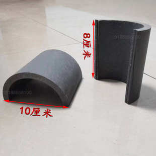 装饰小青瓦陶瓷土瓦片古建筑园林造景中式围墙窗花鱼鳞半圆瓦拼花