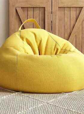 台懒沙发豆袋榻榻米单OUS人小户型网沙红小发创意卧室阳休闲懒人