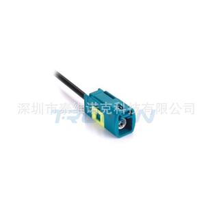 FARA直母端连接器压铸版Z型水蓝色FARACON-0008