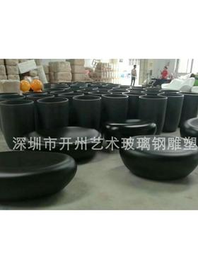深圳厂家14658直销玻璃钢花盆园广公场场别墅园林景观商美陈雕品