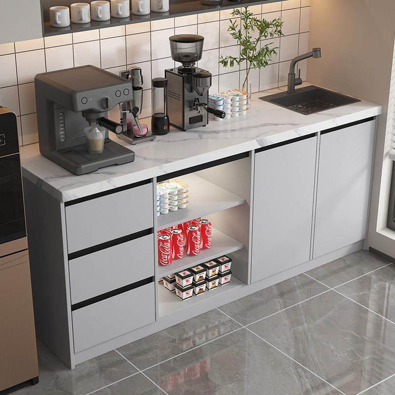 公司茶水间水吧台实木水吧台一体柜家用商用料理台咖啡岛台切洗台,住宅家具,餐边柜,淘宝优惠券,粉丝福利购,淘宝优惠卷